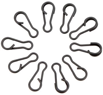 20 Stks/partij Vissen Connector Rvs Vissen Wartels Snaps Vishaak Zee Oceaan Swivel Rolling Snap 10stk