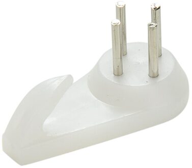 20 Stks/partij Wit Schilderen Fotolijst Haak Plastic Onzichtbare Muur Mount Foto Foto Nagel Haak Hanger