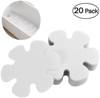 20 Stks/set Anti Slip Badmat 10X10 Cm Grip Stickers Antislip Douche Strip Vloeren Veiligheid Tape Mat pad Pvc Anti Slip Badkamer Mat flowers 20stk