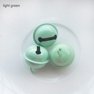 20 Stks/set Jingle Bells Handgemaakte Snoep Kleur Diy Ambachten Kerst Kleine Bells Boom Decoratie Jaar 'S Accessoires Licht Groen