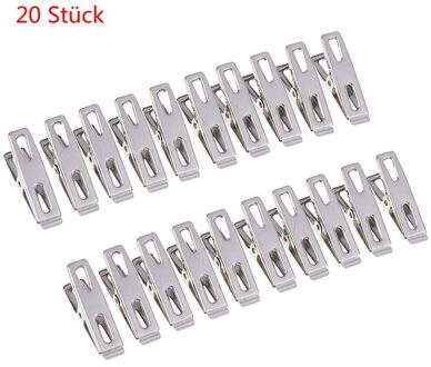 20 Stuks 4.5X1.1X2 Cm Wasknijpers Opknoping Pins Clips Wasserij Huishoudelijke Wasknijpers Sokken Ondergoed Droogrek houder