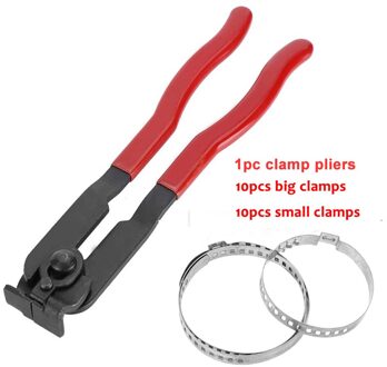 20 Stuks Auto Atv Verstelbare As Cv Gezamenlijke Boot Crimp Klemmen Met Tangen Tool Crimp-Oor Type Extension