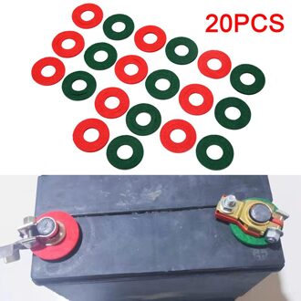 20 Stuks Batterij Terminal Wasmachines Anti Corrosie Ringen Protectors Batterij Anti Corrosie Pads Voor Batterij Terminal