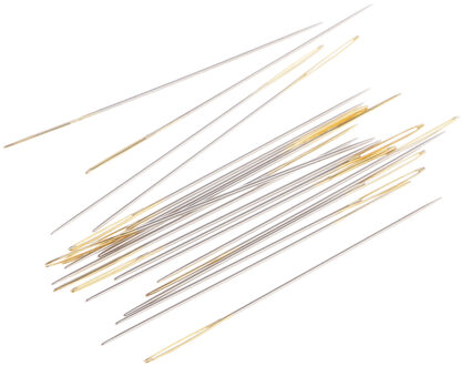 20 Stuks Grote-Eye Kruissteek/Borduren Hand Naalden Voor Borduurwerk Herstellen Quilt 28 #