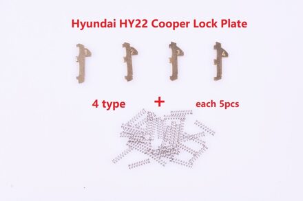 (20 Stuks) HY22 Auto Lock Reed Vergrendeling Repareren Werk Plaat Voor Hyundai IX30 35 S8 K5 Verna Sportage E. T. C