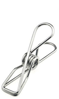 20 Stuks Kleding Broek Ondergoed Handdoek Sokken Multipurpose Kleine Metalen Clip Party Wedding Rvs Pinnen Verjaardag Decor