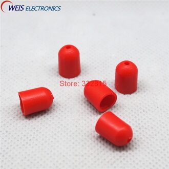 20 Stuks Sma Adapter Stofdicht Cover Voor Coaxiale Rf Connector Rode Isolatie Beschermhoes