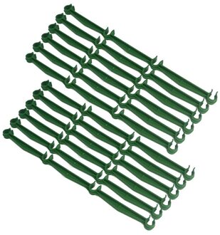 20 Stuks Stake Armen Voor Tomaat Kooi, verstelbare Plastic Plant Stake Drijfstang Voor Elke 11Mm Diameter Plant Stakes
