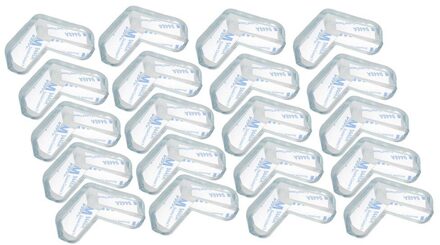20 Stuks Tafel Corner Protector Edge Protector Baby Veiligheid Buffer Beschermende Caps Impact Bescherming Voor Kind Veiligheid