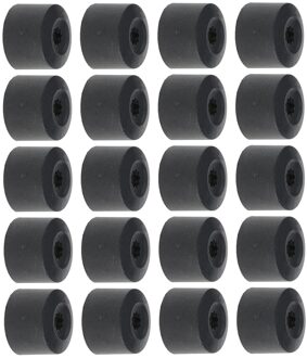 20 Stuks Wiel Lug Moer Bout Caps Voor Vw Golf Jetta Beetle Pheaton 1K06011739B9/1K0601173A9B9
