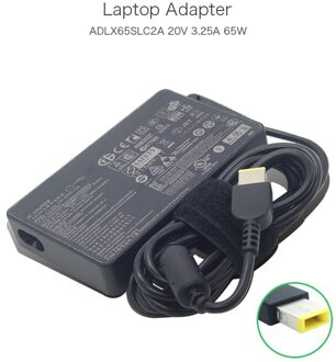 20 V 3.25A 65 W Slanke USB Pin AC DC Adapter voor Lenovo Ideapad Yoga 13 Ultrabook ADLX65SLC2A 36200351 45N0359 PA-1650-37LC