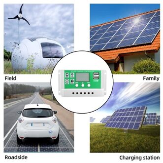 20 Watt 12 Volt Solar Panel Kit Monocrystalline Solar Panel + 20A PWM Charge Controller + Battery Clips 22% High-Efficiency for RV Boats Trailer Off-Grid System