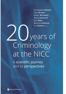 20 Years Of Criminology At The Nicc