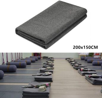 200*150*2cm Wasbare Yoga Mat Indoor Oefening Rest Deken Thuis Meditatie Ondersteuning Handdoek