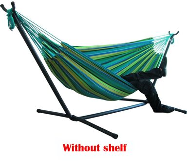 200*150Cm Twee Persoon Hangmat Camping Thicken Swingende Stoel Outdoor Opknoping Bed Canvas Schommelstoel Niet Met hangmat Stand
