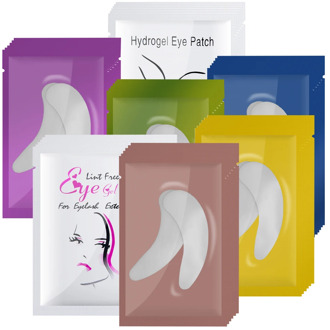 200/400 pairs Eyelash Extension Paper Patches Grafted Eye Stickers Eyelash Under Eye Pads Makeup Eye Paper Patches Tips Sticker