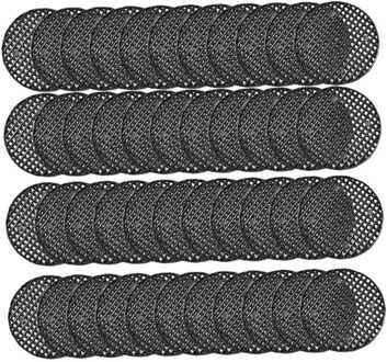 200 Pcs Bloem Pot Mat, absorberende Bloempot Gat Ronde Mesh Mat Drainage Pad Plantaardige Pot Bonsai Bodem Rooster Mat (4.5Cm)
