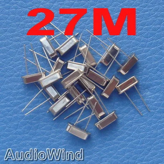 ( 200 pcs/lot ) 27MHz 27 MHz Quartz Crystal Resonator , RoHS.