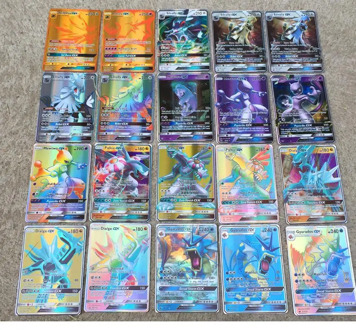 200 Pcs no repeat Pokemon card GX Shining TAKARA TOMY Game Battle Carte Trading Children Toy