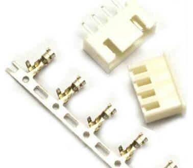200 stks 4 Pin Connector leidt Heade 2.54mm XH-4P Kit