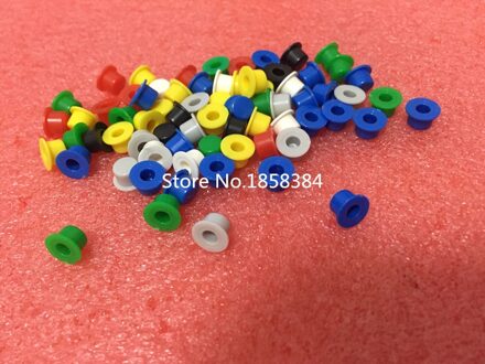 200 Stks/partij A101 Plastic Schakelaar Knop Caps Push Key Caps Multicolor Maat 4.5Mm * 7.4Mm Hoed Vorm (voor 6*6 Ronde Tact Switch)