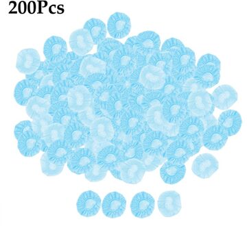 200 Stks/set Count Microfoon Hygiëne Cover Geur Verwijderen Wegwerp Mike Covers Microfoons Shield Micraphone Sokken Microfoons Mikes Blauw