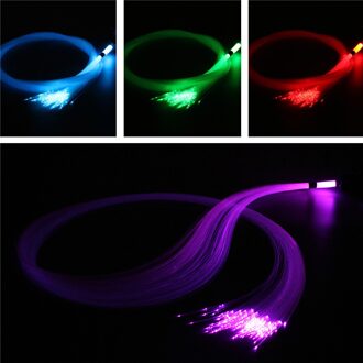200 Stuks? 0.75mm? x? 2m Kleurrijke Fiber Optic Verlichting RGB Twinkle LED Ster Plafond Licht Kit Voor Glasvezel Lichte Motor Machine