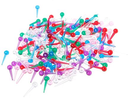 200 Stuks Plastic Veiligheid Push Pins Punaises Voor Kleermakerij Sjaal Tailor Kantoren Scholen Levert R66C