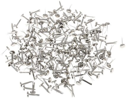 200 Stuks Silver Metal Brads Paper Bevestiging Voor Scrapbooking Craft