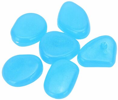 200 Stuks Tuin Decoratie Glow In The Dark Lichtgevende Pebbles Stones Jardin Outdoor Tuinieren Bruiloft Decoratieve Steentjes Decor