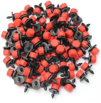 200 Stuks Verstelbare Micro Drip Irrigatiesysteem Watering Sprinklers Anti-Verstopping Emitter Dripper Tuin Gieter Gereedschap