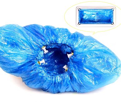 200 Stuks Wegwerp Boot Veiligheid Schoen Cover Regenachtige Seizoen Waterdichte Laars Covers Boot Covers Thuis Indoor Anti Slip Schoenen Cover