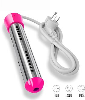 2000/2500W Elektrische Boiler Boiler Water Verwarmingselement Draagbare Onderdompeling Schorsing Badkamer Zwembad Au/Eu/Uk Plug roze 2500W / au plug