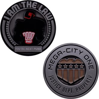 2000 AD Collectable Coin Judge Dredd Mega-City One Limited Edition