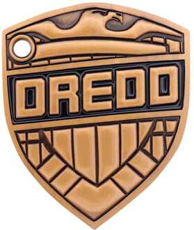 2000 AD Replica Judge Dredd Badge Limited Edition