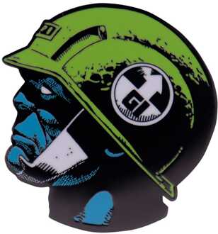 2000 AD Rogue Trooper GI Pin Badge