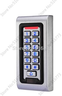 2000 Gebruikers, Metalen Waterdichte Toegangscontrole Systeem, Ondersteuning Card, Pin, Kaart + Pin