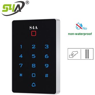 2000 Gebruikers Waterdichte Metalen Rfid Toegangscontrole Toetsenbord Touch Toetsenbord Met 10 Sleutelaanhangers Voor Rfid Deur Toegangscontrole Systeem T12