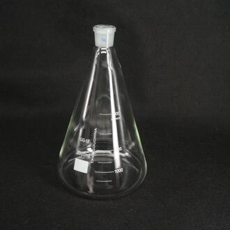 2000 Ml Quickfit 24/29 Joint Lab Erlenmeyer Erlenmeyer Boro Glas Afgestudeerd