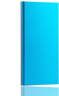 20000Mah Draagbare Power Bank Dual Usb Led Zaklamp Externe Batterij Pack Voor Iphone Xiaomi Huawei Samsung Telefoon Poverbank blauw