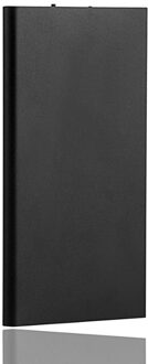 20000Mah Draagbare Ultra Slim Power Bank Telefoon Oplader Externe Polymeer Batterij Powerbank Power-Bank Voor Mobiele Telefoons zwart