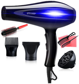 2000W Elektrische Haardrogers Anion Geen Haar Letsel Droogmachine Professionele Multiple-Choice Haar Blower Apparaten 8 in 1