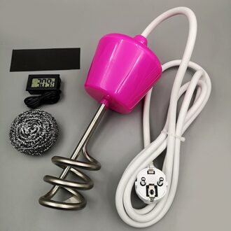 2000W Elektrische Water Verwarming Stok Bad Zwembad High Power Boiler Waterkoker Met Thermometer Huishoudelijke Boilers