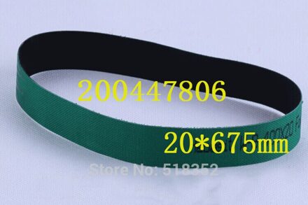 200447806 charmilles riem 20x675mm groen (met een kant zwart), wire edm-lage snelheid machine onderdelen