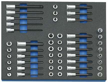 2005 CT2-TX 30 2016508 Dopsleutelset 3/8 (10 mm) 52-delig
