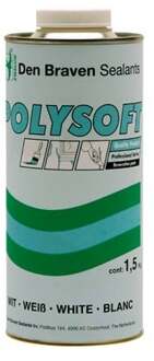 200592 Polysoft Professioneel Polyesterplamuur - Wit - 1,5kg