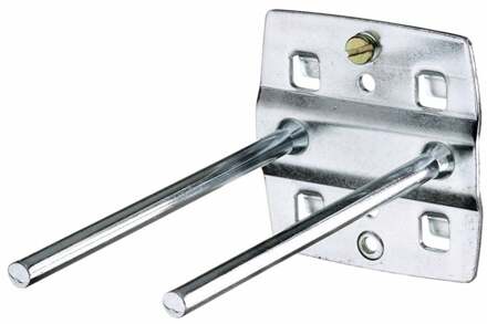 2008424 Gereedschaphaak, dubbel, recht 100x6 mm