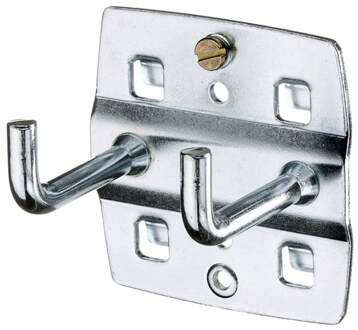 2008475 Gereedschaphaak, dubbel, haakeinde haaks 35x6 mm