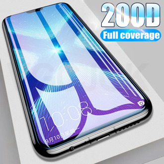 200D Full Protective Tempered Glass For Huawei Honor 9 10 20 Lite 9i 10i 20i 8X 8A 8C 8S Screen Protector Safety Glass Film Case