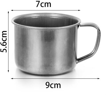 200Ml Draagbare Outdoor Reizen Rvs Koffie Thee Mok Cup Voor Camping/Reizen/Thuisgebruik Keuken gadgets Drinkbeker